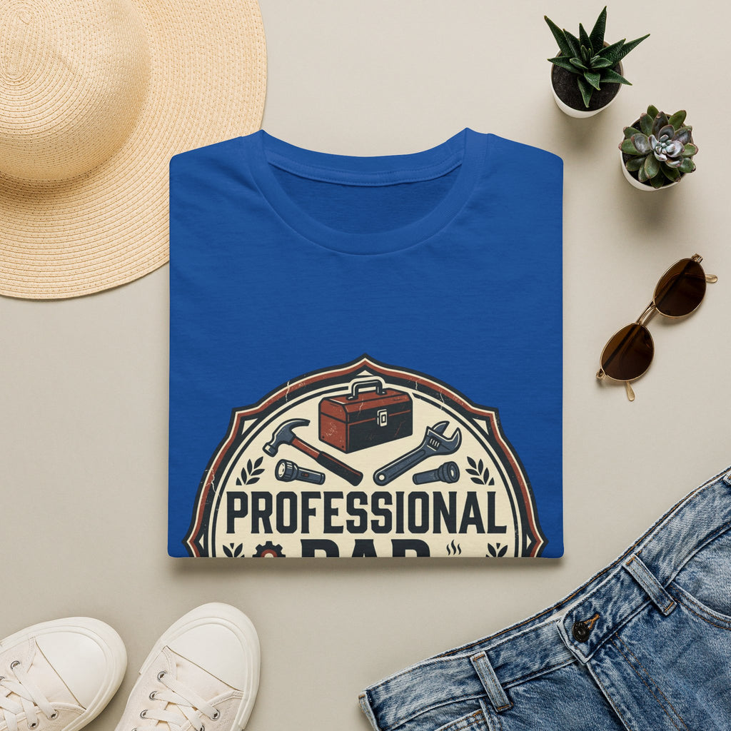 Professional Dad Logo T-Shirt | Toolbox Wrenches Vintage Badge
