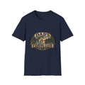 Dad's Fishing Club T-Shirt | Vintage Fish Sunset Outdoor Angler Design