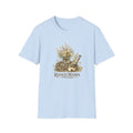 Ranch Mama Floral Bouquet T-Shirt | Rustic Wheelbarrow & Shovel