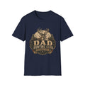 Dad Hunting Club T-Shirt | Deer Buck Antlers Outdoors Retro Badge