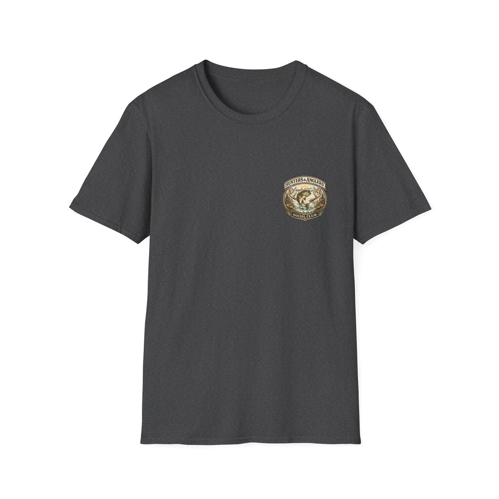 Fishing Angler Badge T-Shirt
