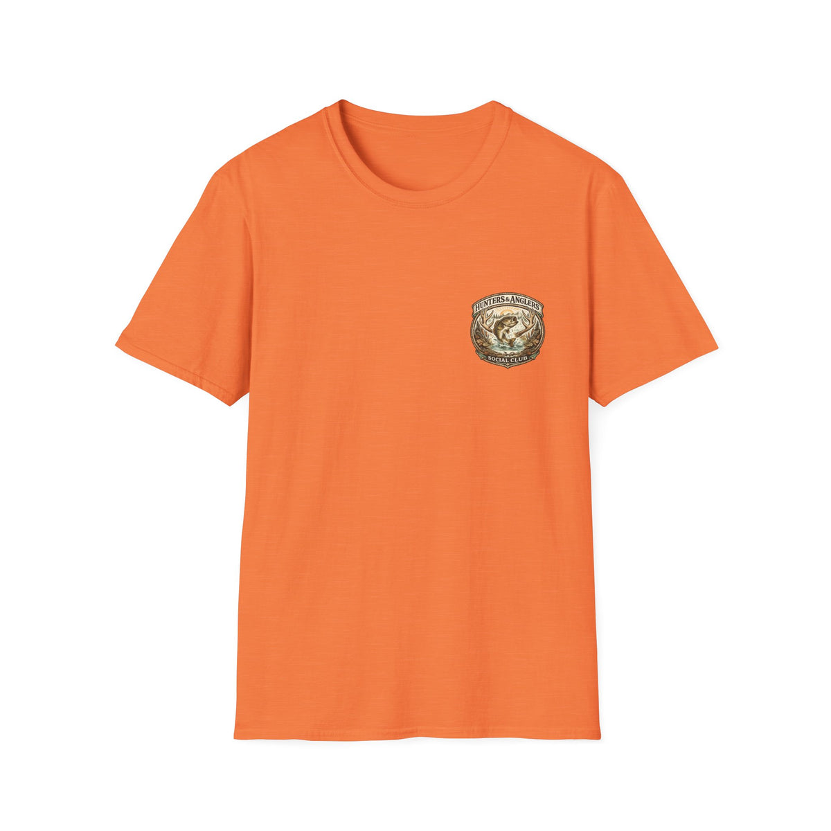 Fishing Angler Badge T-Shirt