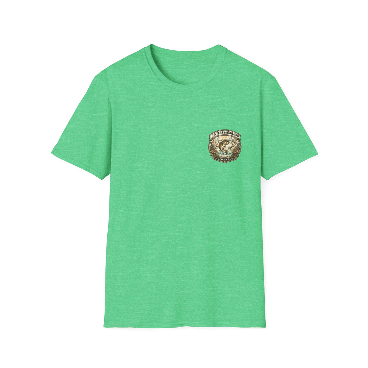 Fishing Angler Badge T-Shirt