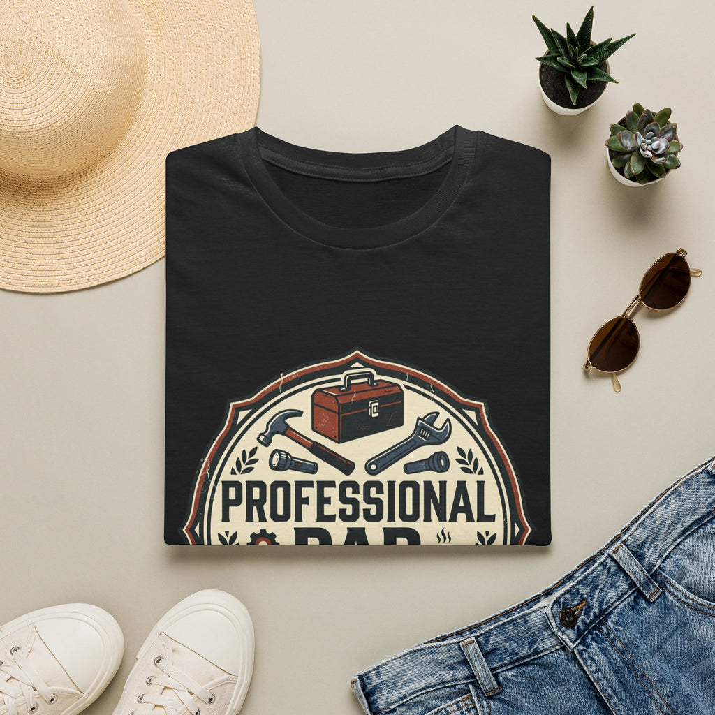 Professional Dad Logo T-Shirt | Toolbox Wrenches Vintage Badge