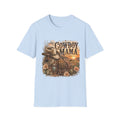 Cowboy Mama T-Shirt | Western Cowgirl Hat Horseshoe Sunset Design