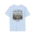 Raised by the Woods T-Shirt | Plain White Tee, Outdoor Nature Shirt