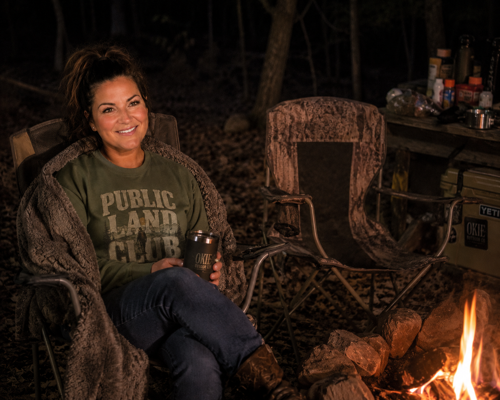 Public Land Club T-Shirt | Outdoor Camping Hiking Woodland Graphic
